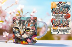 Cat Lovers' Delight - Sublimation Mug Wraps Product Image 1