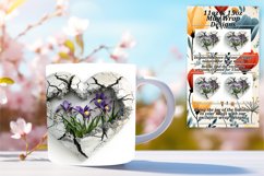 Heartfelt Affair: 3D Mug Wrap Product Image 1