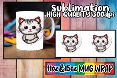 Love Embroidery 3D Sublimation Mug Design Product Image 1