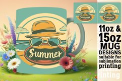 Vintage Summer Charm: 11oz/15oz Mug Design Product Image 1
