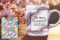 Luxurious 11oz Mug Wrap Png Design , Religious Product Image 1