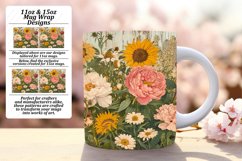 Vintage Blossom Mug Design Product Image 1