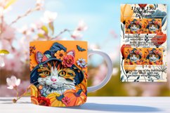3D Halloween Mug Wrap Sublimation 11oz 15oz Product Image 1