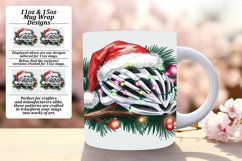 Gift 15oz Mug Wrap Png Design , Holiday Product Image 1