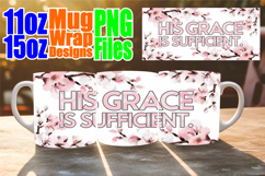 Enchanted days 11oz 15oz sublimation wrap, Christian Product Image 1