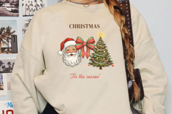 Retro Christmas Sublimation, Christmas Png Product Image 2