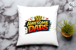 Superhero Dad Sublimation Clipart PNG Design Product Image 2