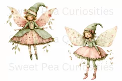 Christmas, Angels, Ephemera, PNG, watercolor, Clipart Product Image 2