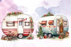 Christmas Whimsical Caravan Sublimation, Christmas Caravan Product Image 3