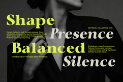 Horizon Craft - Bold Magazine Serif Font Product Image 2