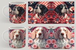 4th Of July | 3D Dog American Patriotic Mug Wrap Product Image 4