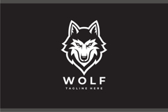 Wolf Head Logo Design Vector Illustration Product Image 2