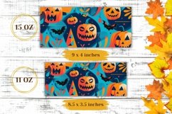 Halloween Pumpkins Mug Wrap Design, Halloween Mug Template Product Image 2
