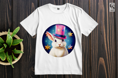 Cute Bunny Top Hat Magic Clipart Sublimation PNG Product Image 2