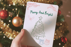 Christmas Whimsical Playful Hand Draw Product Image 2