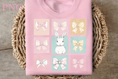 Happy Easter PNG Coquette Easter Bunny, Easter Bunny Product Image 2