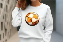 Volleyball Clipart Sublimation, Watercolor Clipart Product Image 1