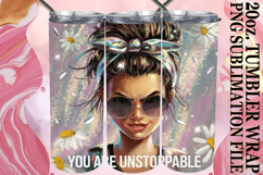 JOYFUL GIFT 20oz TUMBLER WRAP, Woman Product Image 1