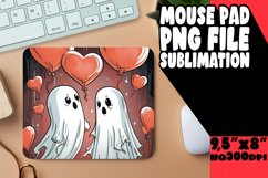 Sweet Love Ghost Sublimation Mat Product Image 1