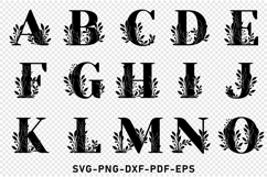 Monogram SVG Bundle, Monogram Letters, Monogram Font SVG Product Image 15