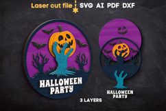 Halloween SVG laser cut file for Glowforge Product Image 2