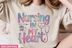 Nurse Sublimation Bundle PNG Product Image 11