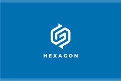 Hexagon Arrows logo design vector template Product Image 2