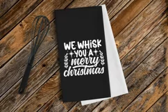 We whisk you a merry Christmas SVG, Christmas Kitchen Product Image 2
