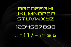 BERSAN Futuristic Modern font Product Image 2