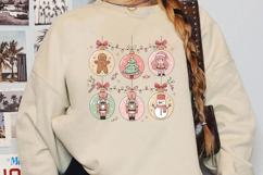 Cute Pastel Christmas Ornaments Sublimation, Christmas Png Product Image 4