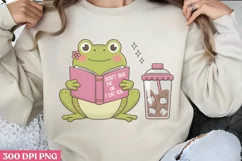 Don't bug me or i eat you PNG, Iced Coffee Mental Product Image 1