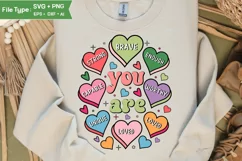 Christian Self Love Valentine's Day PNG | Valentine Quote Product Image 2