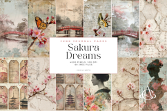 Sakura Dreams Junk Journal Page Bundle Product Image 2