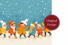 Christmas Tumbler Wrap Design, Snowflake Tumbler Sublimation Product Image 2