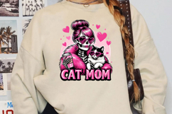 Cat Mom Sublimation, Mothers Day Png Product Image 2