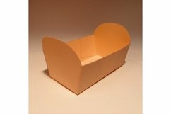 Food tray template, food container, paper tray, food holder Product Image 3