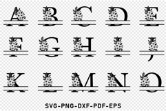 Split Monogram Letters SVG Laser Cut Files Product Image 2