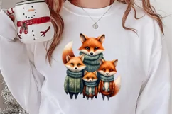 Christmas Family Animals Sublimation Clipart, Christmas PNG Product Image 2