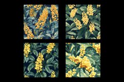 Mahonia Flower Digital Paper Patterns Product Image 2