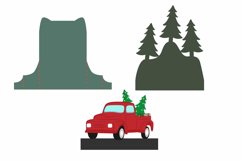 Truck Carry Christmas Tree for Pop Up Decoration Product Image 2