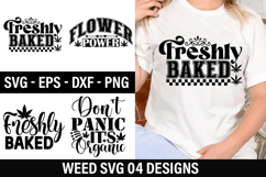 Weed SVG Design - Don't Panic It s Organic Product Image 1