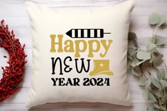 Happy new year 2024 SVG, Happy New Year SVG Product Image 2