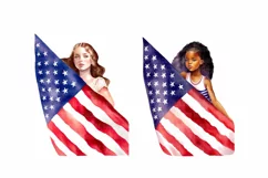 Independence Day, 4th of July clipart, 12 PNG Product Image 4