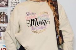 Mom Heart Sublimation, Retro Mama Png Product Image 2
