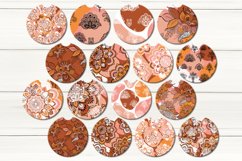 Paisley &amp; Boho Style | car coaster &amp; key chain design bundle Product Image 2