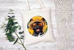 Cute French Bulldog Dog Illustration, French Bulldog PNG Product Image 2