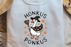 Funny Goose Quotes Sublimation PNG, Honkus ponkus Product Image 1