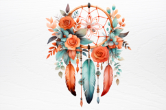 Boho Christmas Clipart Sublimation PNG Product Image 2