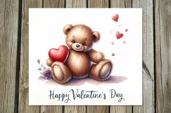 Valentine animals | teddy bears Skinny tumbler design PL2 Product Image 2