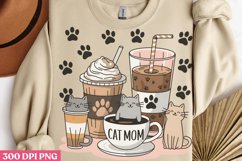 Mom Coffee Sublimation PNG Product Image 1